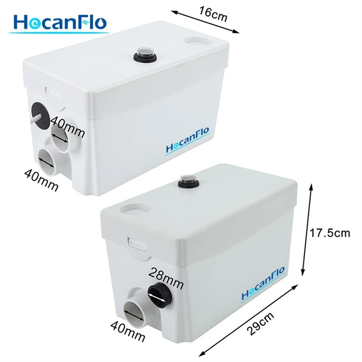 3 Inlets Sanitary Shower Macerator Pump